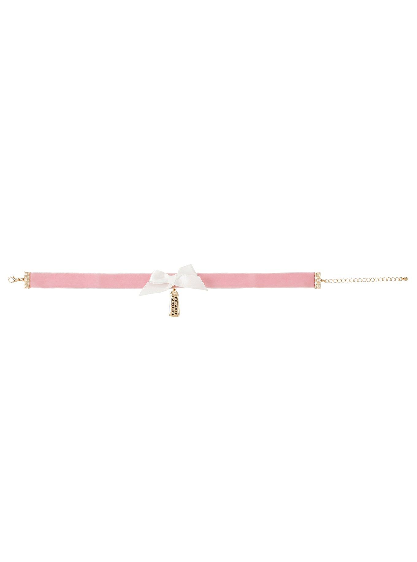 Melanie Martinez Bottle Charm Velvet Choker, , alternate