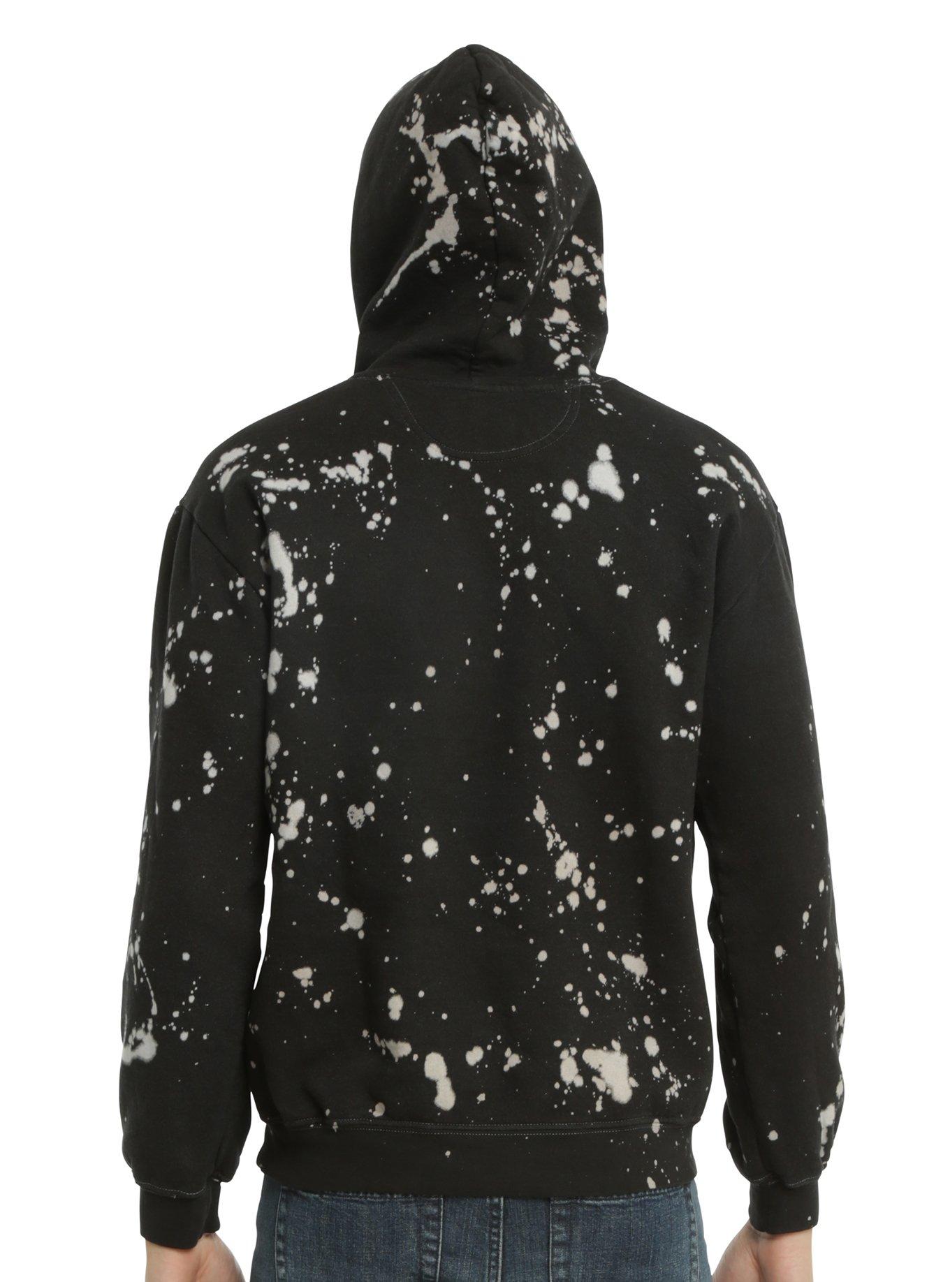 Bring Me The Horizon Bleach Splatter Hoodie, , alternate