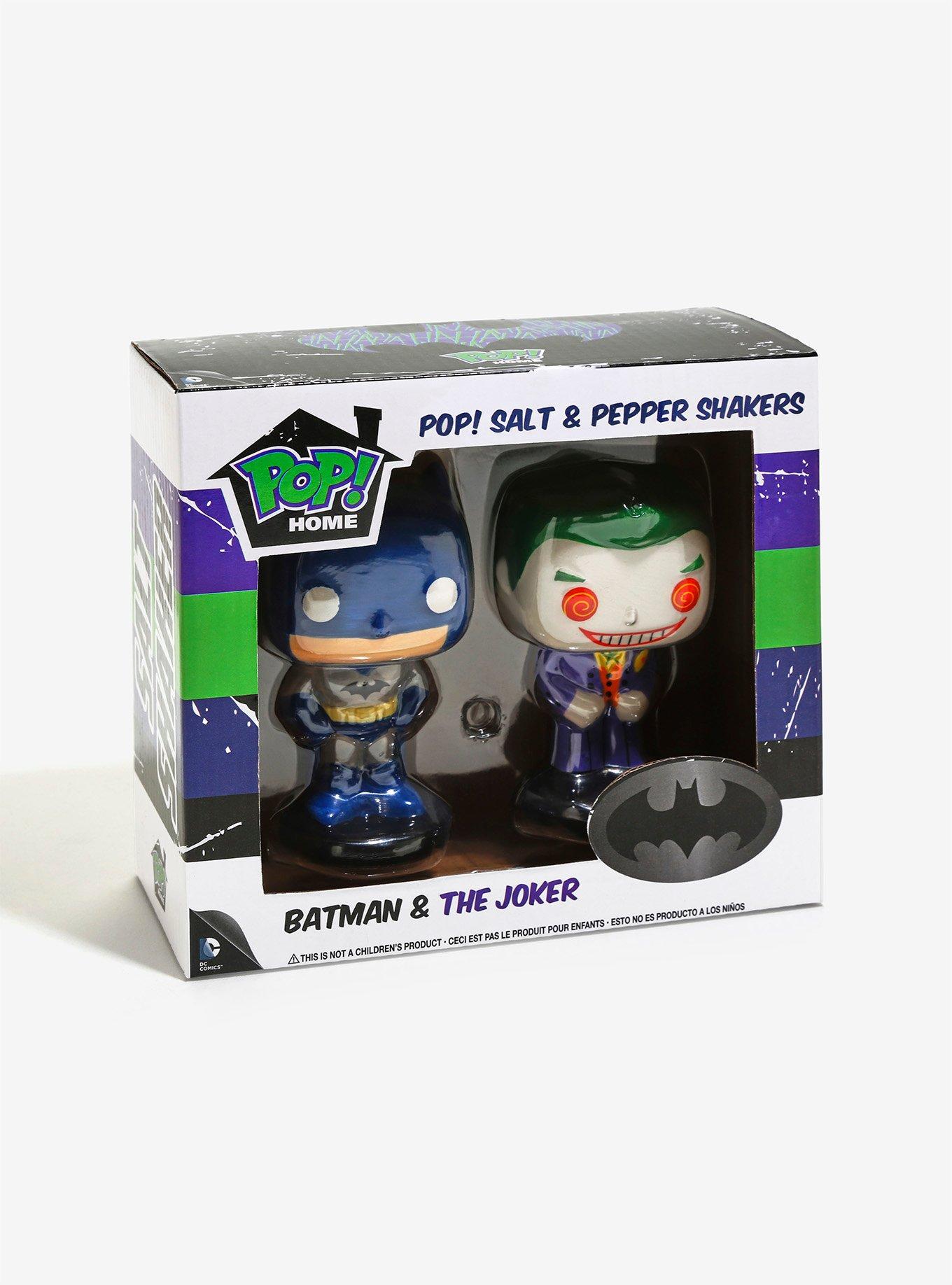 Funko Home DC Comics Batman & The Joker Salt & Pepper Shakers, , alternate