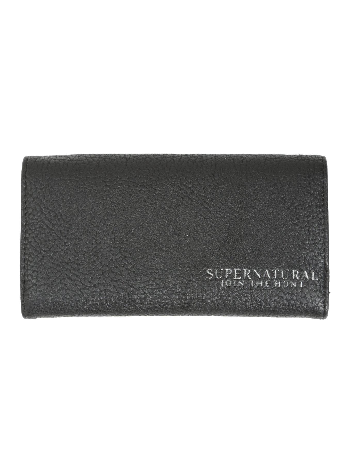 Supernatural Winchester Brothers Hunter's Kit Flap Wallet, , alternate