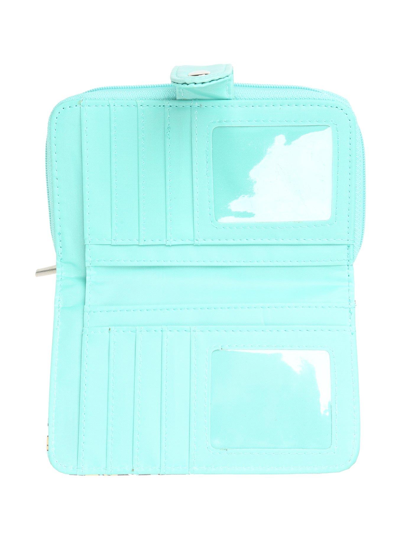 Pusheen Mint Sushi Snap Flap Wallet, , alternate