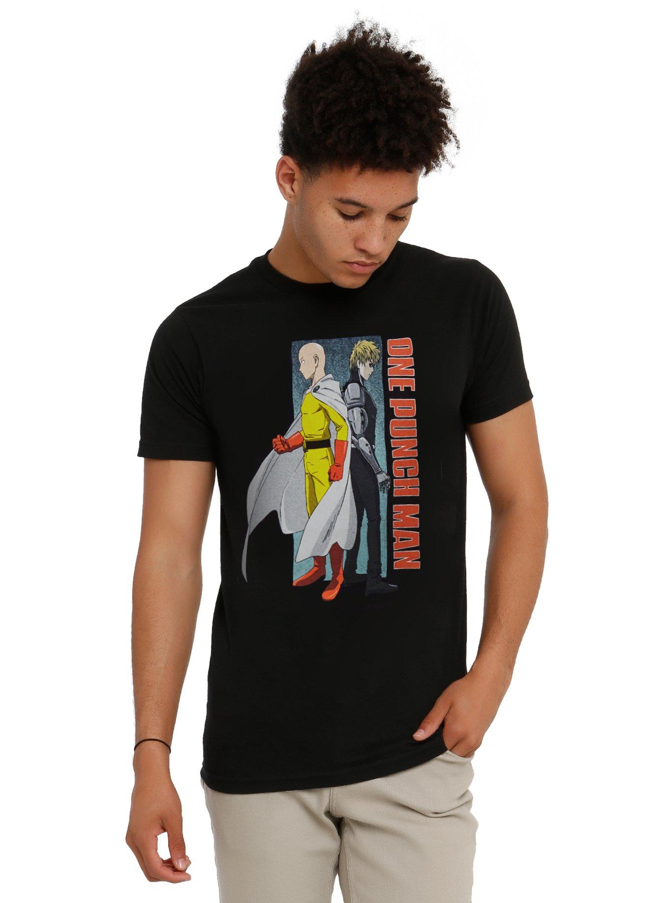 One Punch Man Saitama & Genos T-Shirt, , alternate