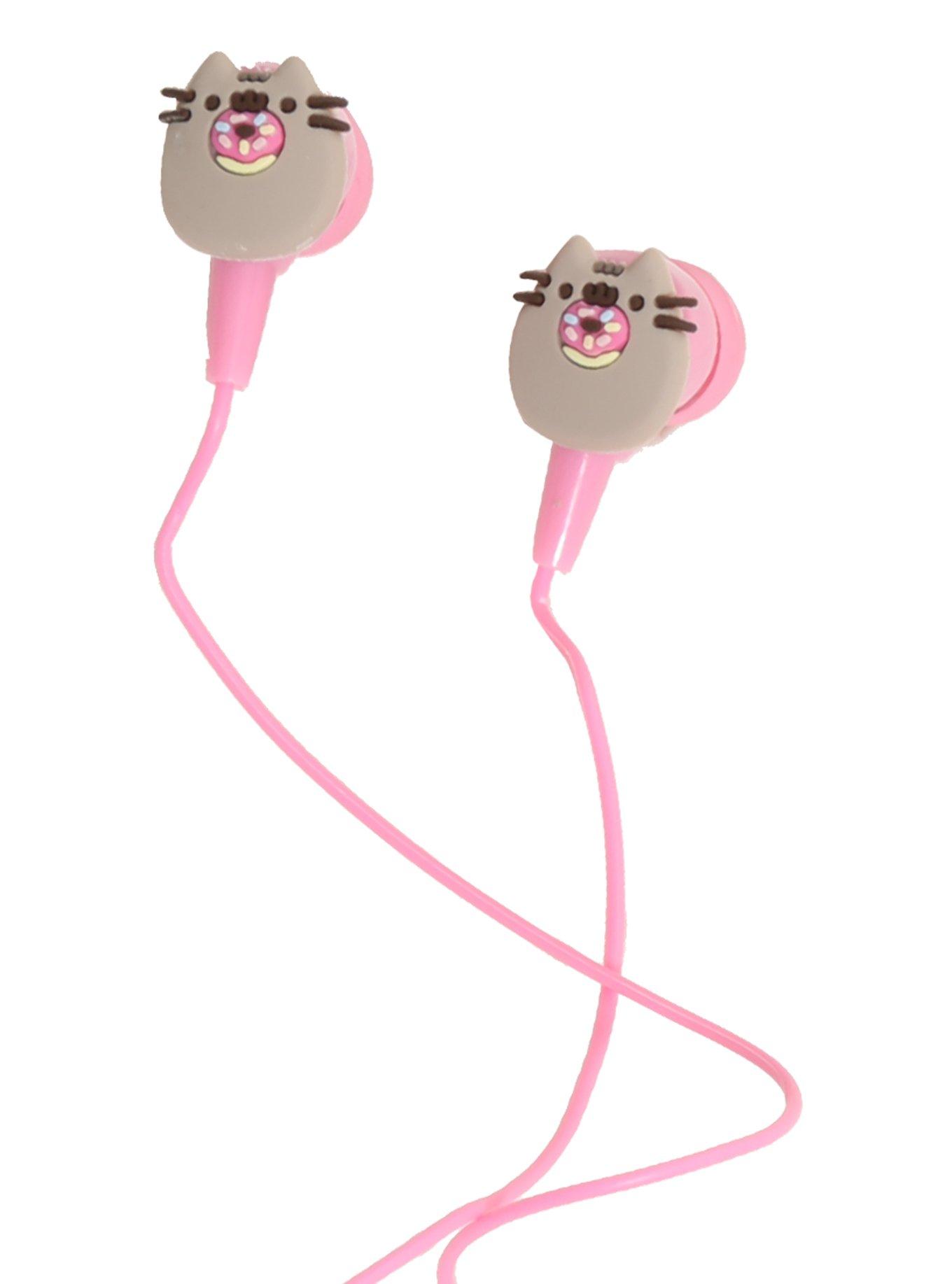 Pusheen Donut Earbuds, , alternate