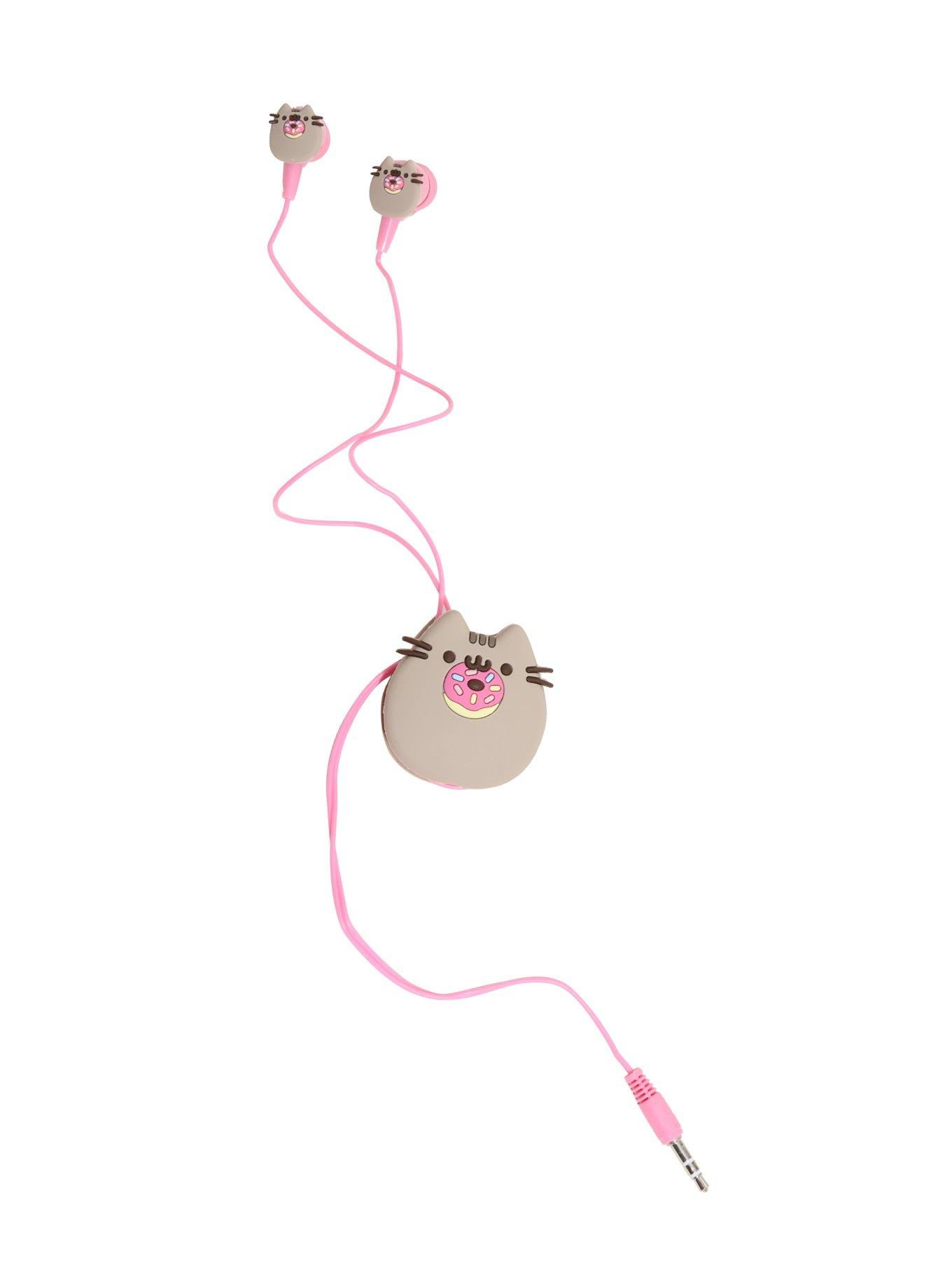 Pusheen Donut Earbuds, , alternate