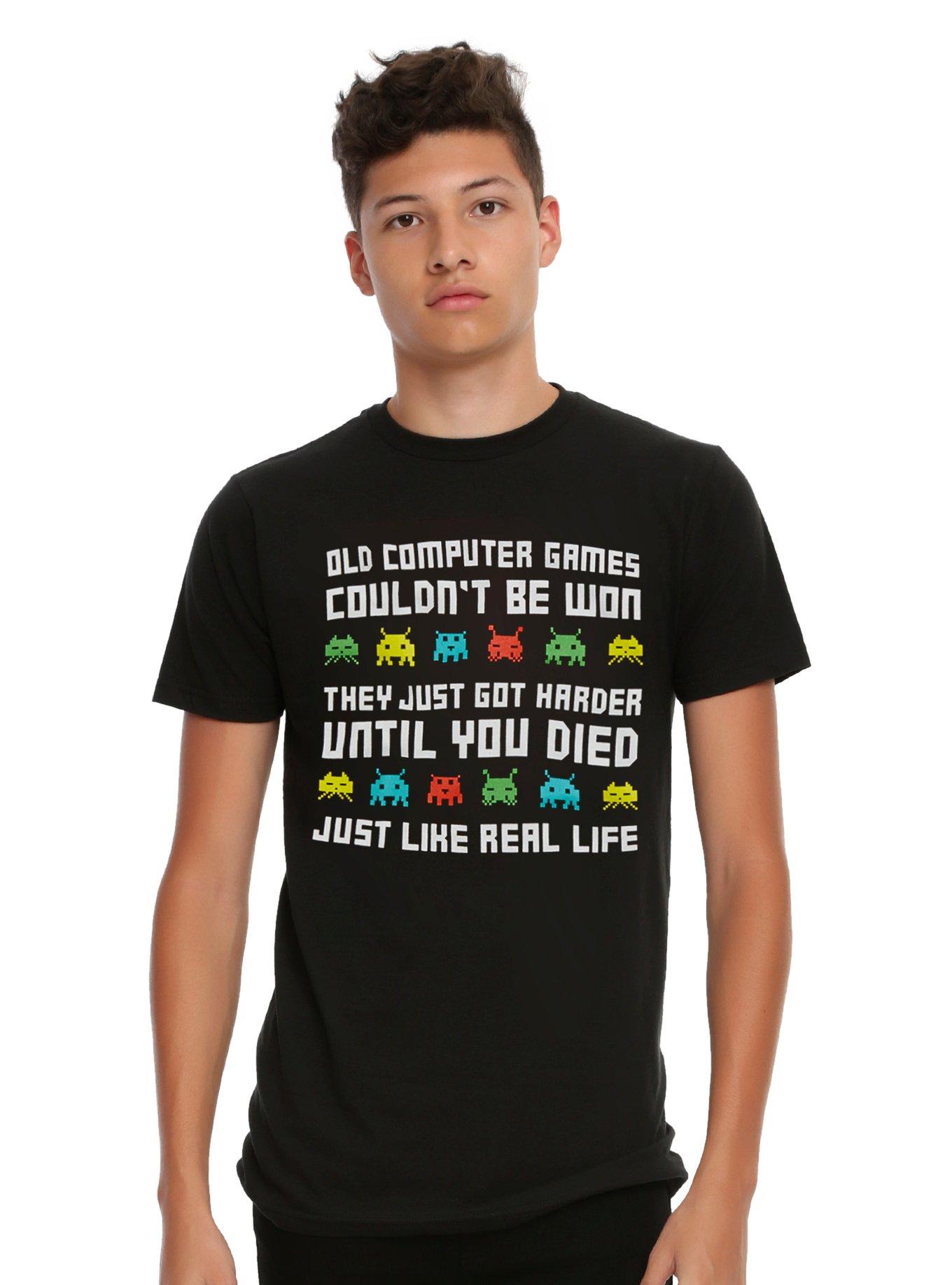 Old Computer Games T-Shirt, , alternate
