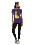 Disney The Princess And The Frog Tiana Silhouette Girls T-Shirt, , alternate