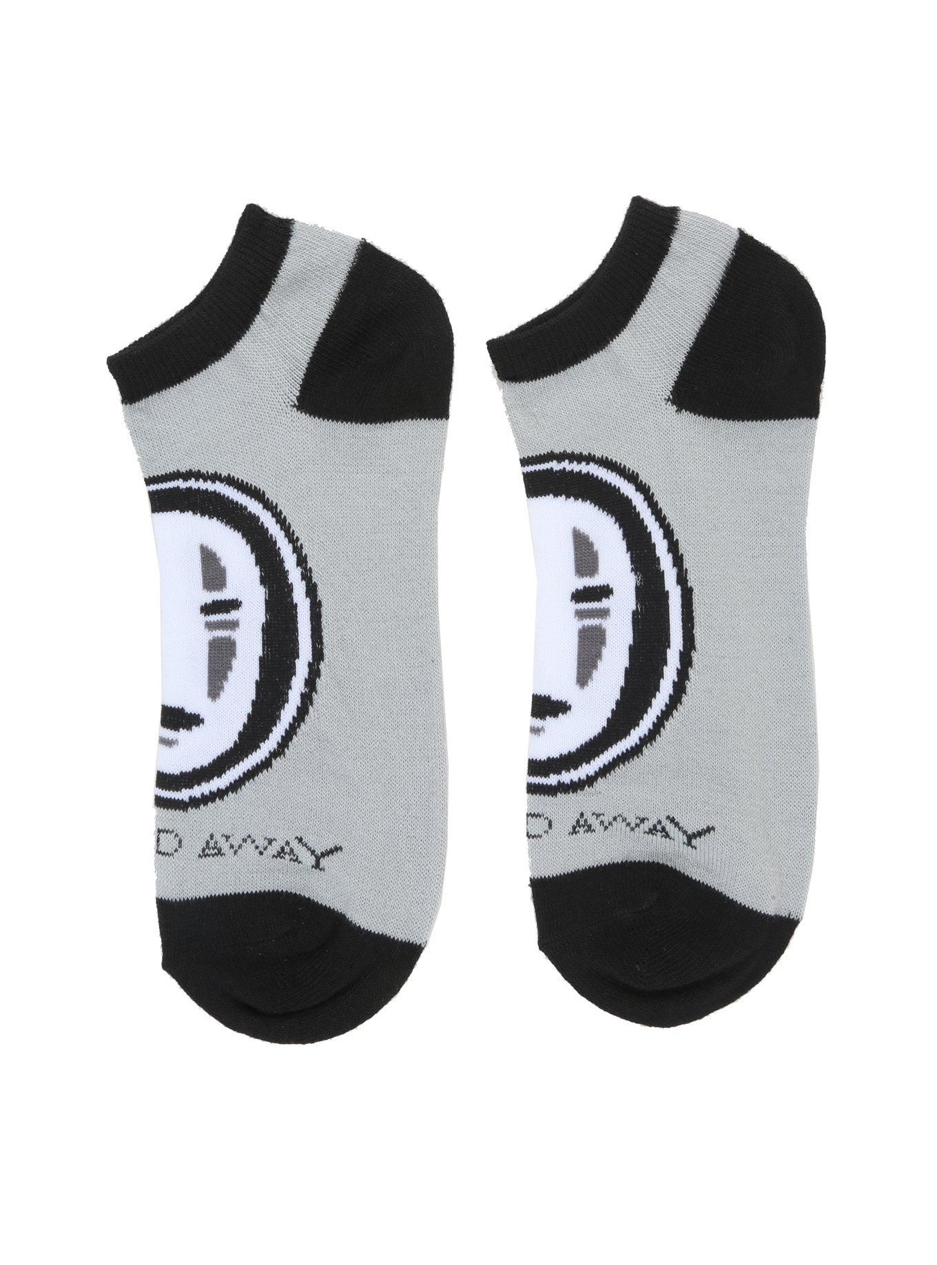 Studio Ghibli Spirited Away No-Face No-Show Socks, , alternate