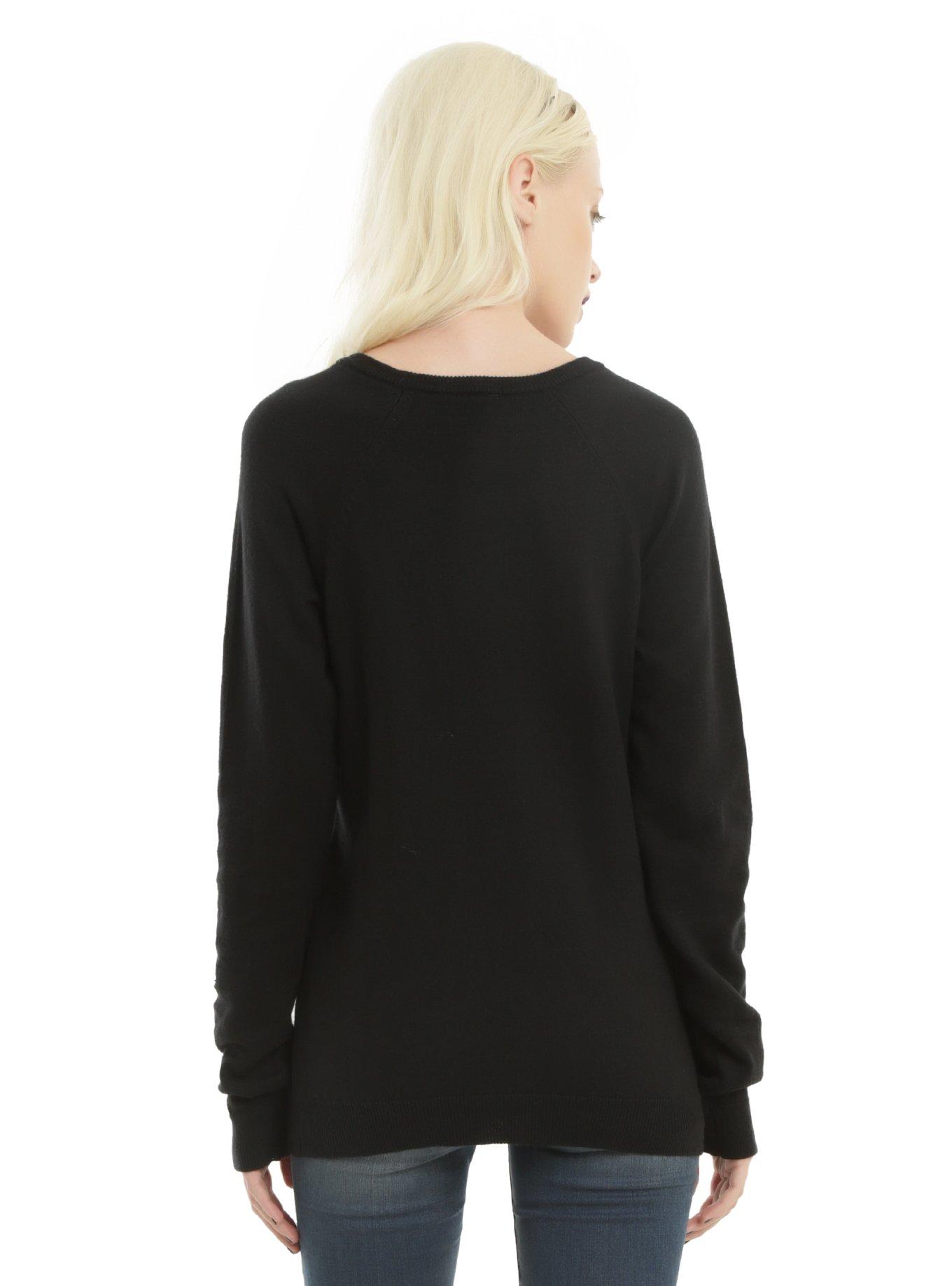 Disney Sleeping Beauty Maleficent Girls Sweater, , alternate