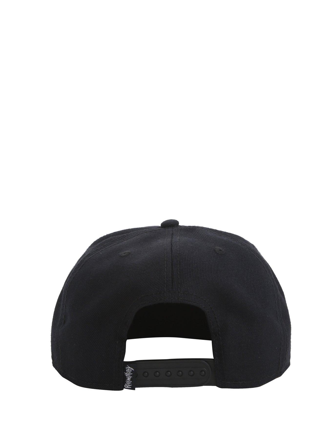 Rick And Morty Open Your Eyes Snapback Hat, , alternate