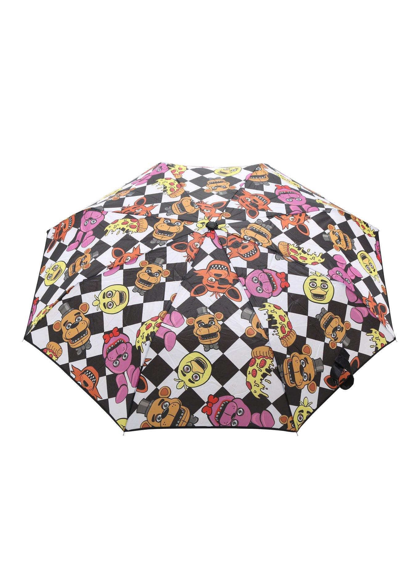 Five Nights At Freddy's Checkered Umbrella, , alternate