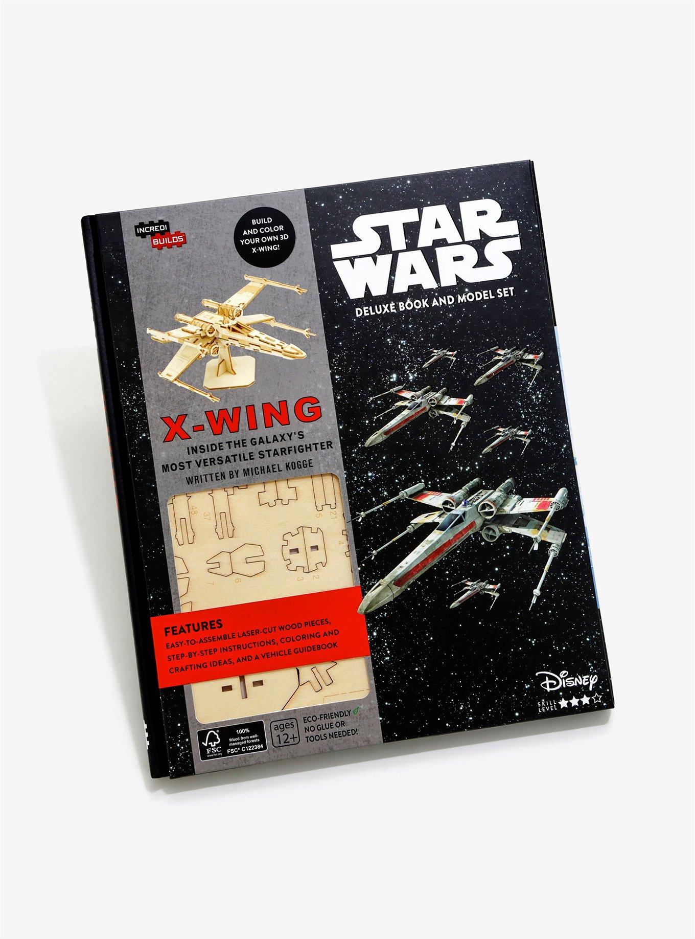 Star Wars Incredibuilds X-Wing Book And Model Set, , alternate