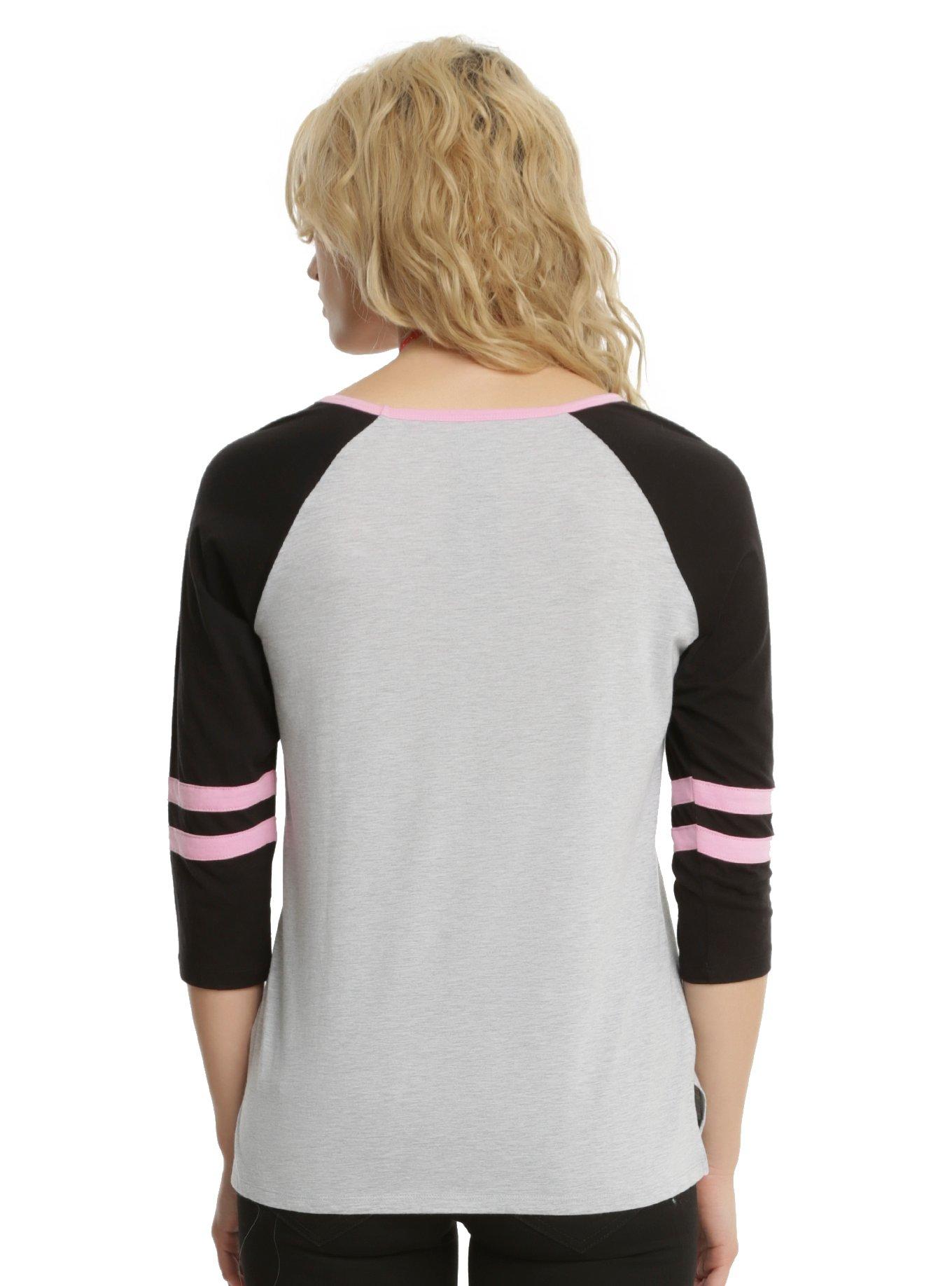 The Powerpuff Girls Mojo Jojo Punch Girls Raglan, , alternate