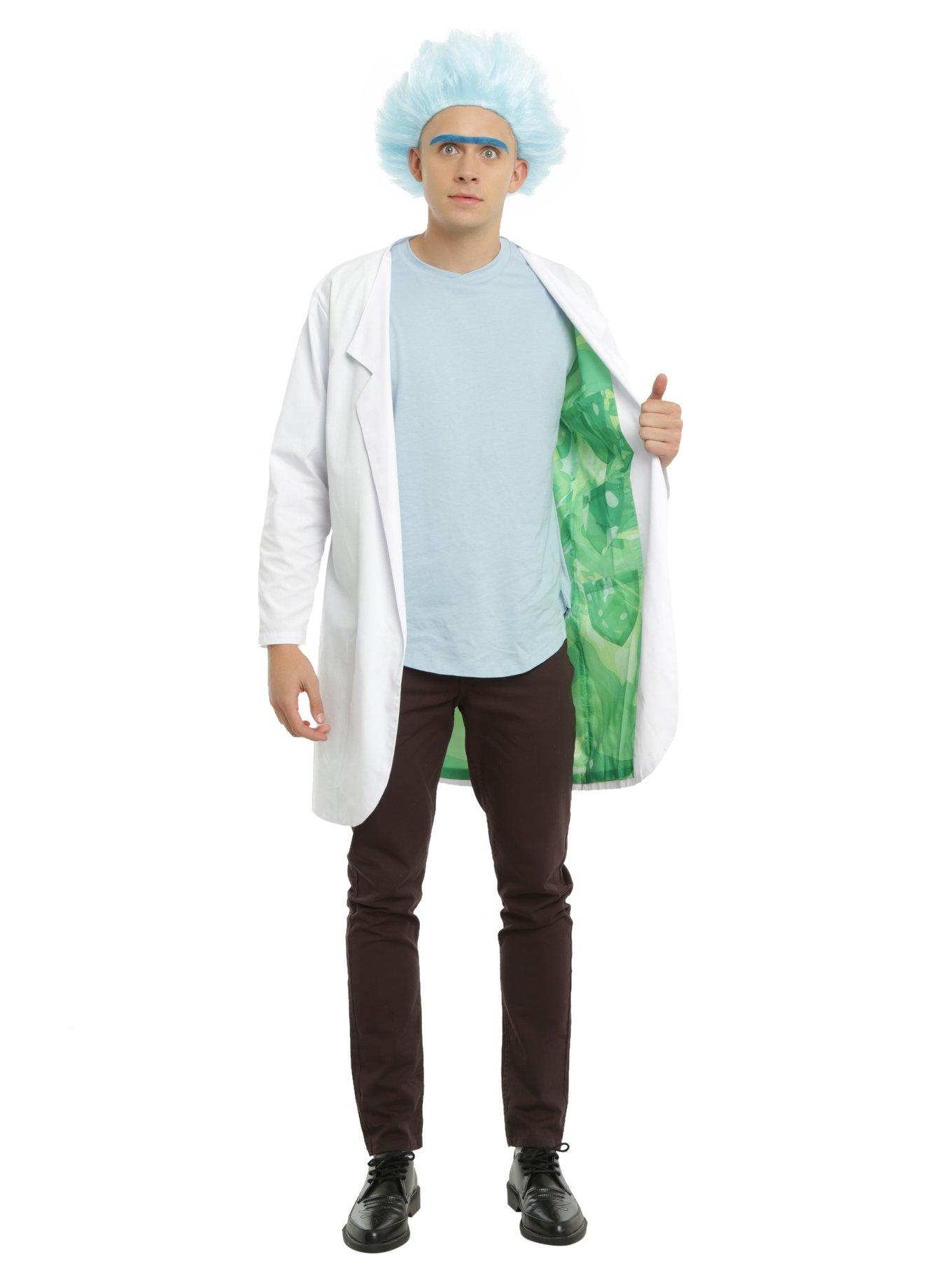 Rick & Morty Rick Lab Coat, , alternate