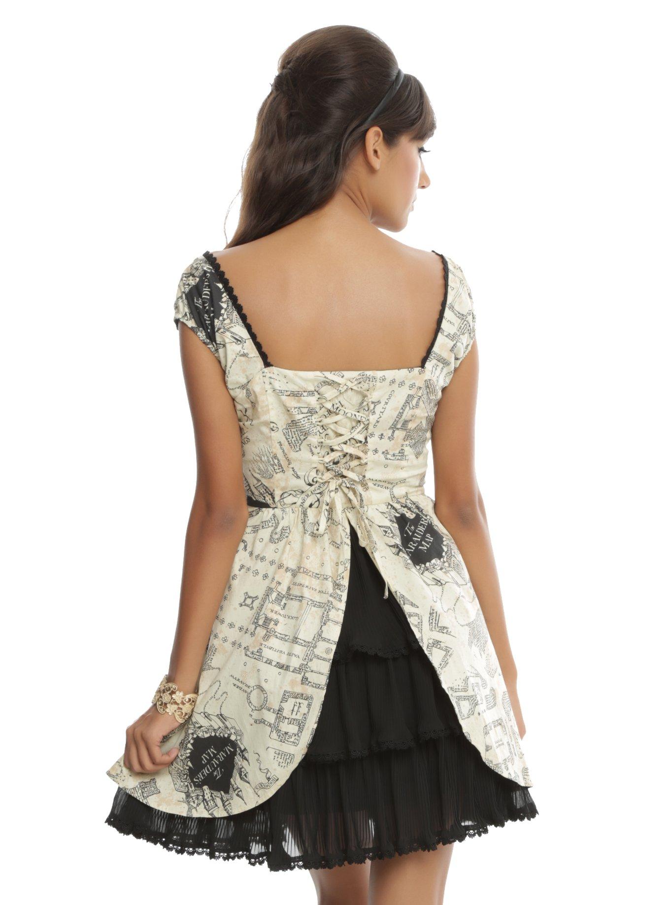 Hot topic clearance marauders map dress