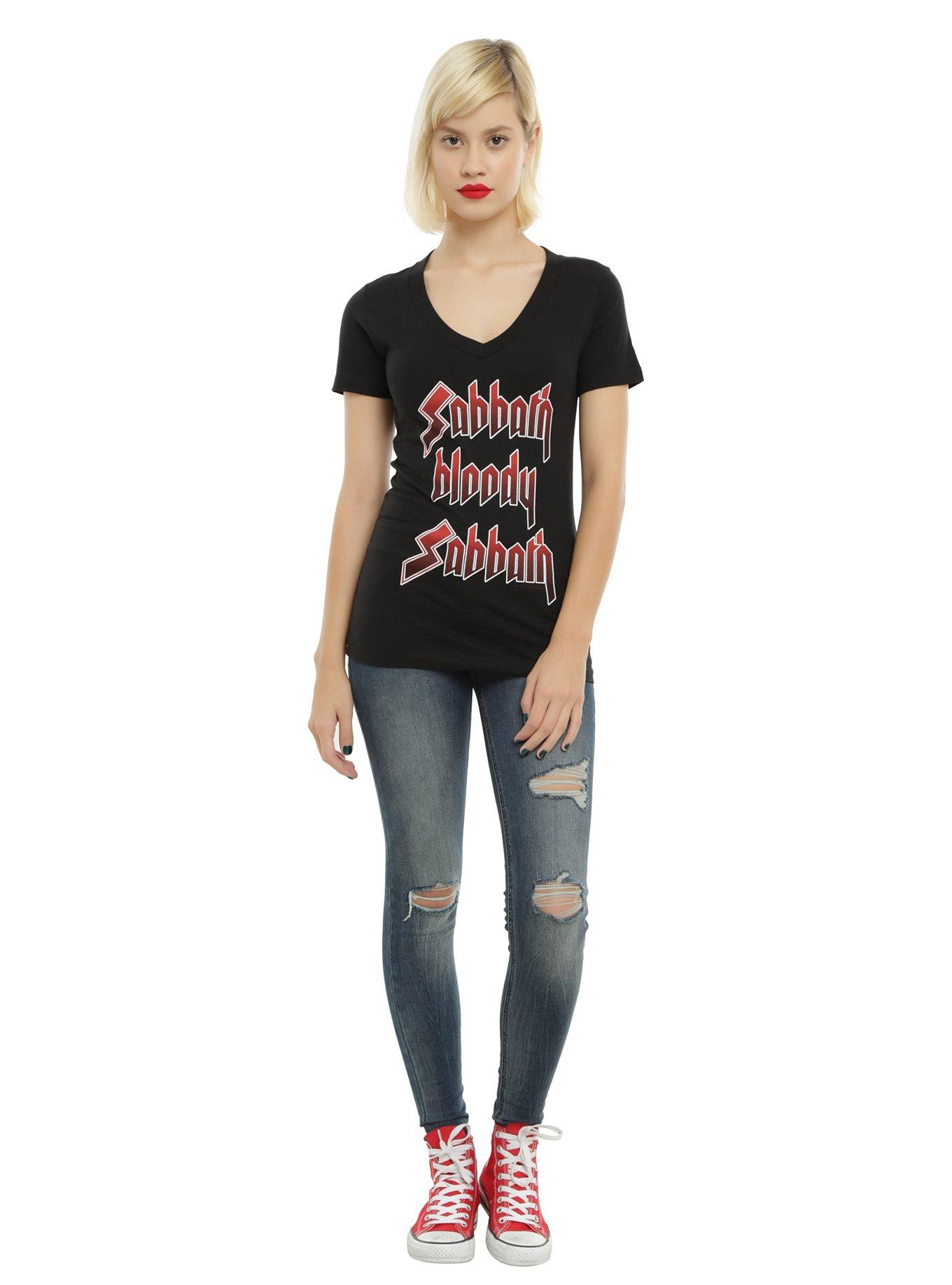 Black Sabbath Sabbath Bloody Sabbath Girls T-Shirt, , alternate