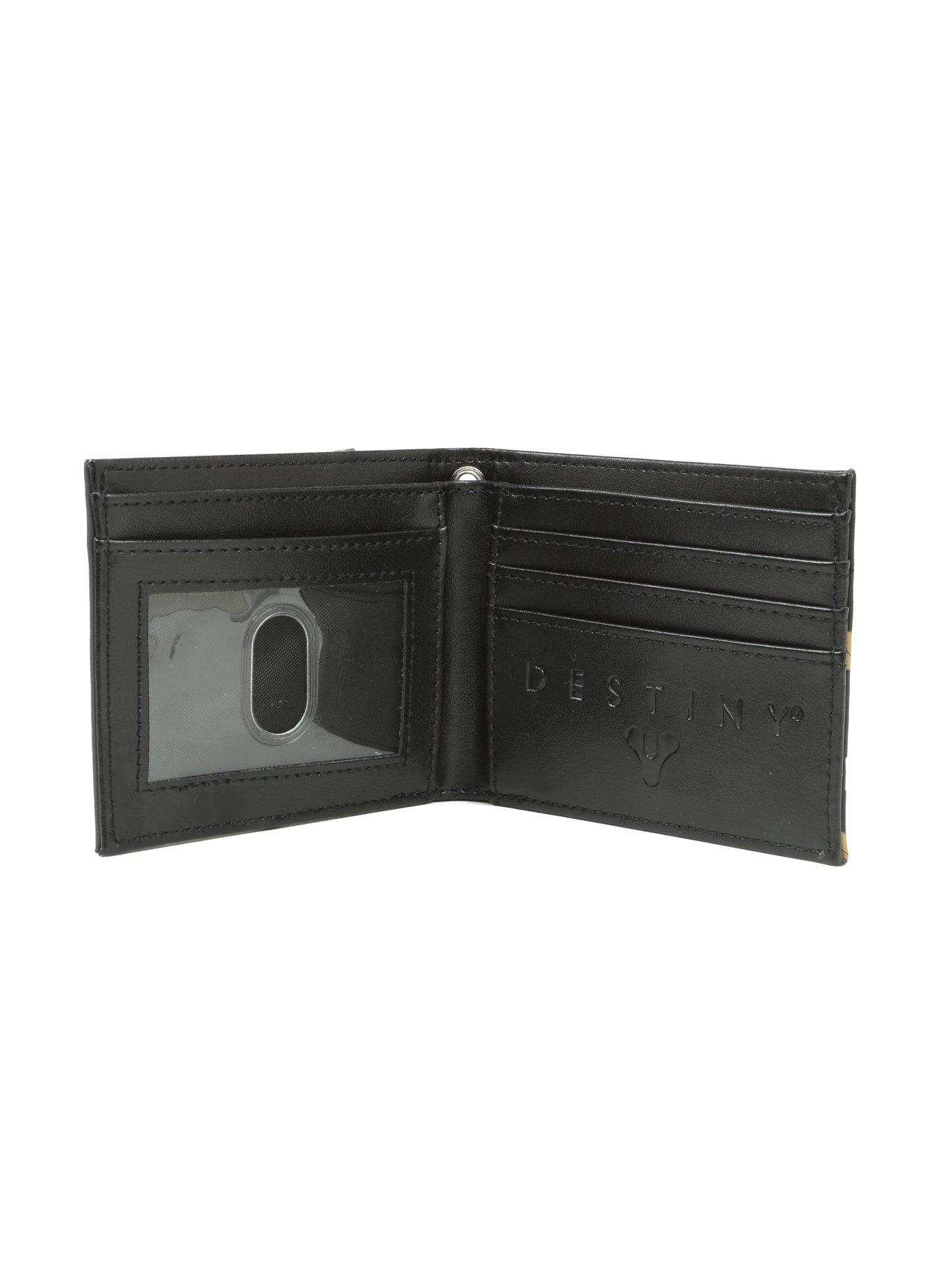 Destiny Logo Icons Bi-Fold Wallet, , alternate