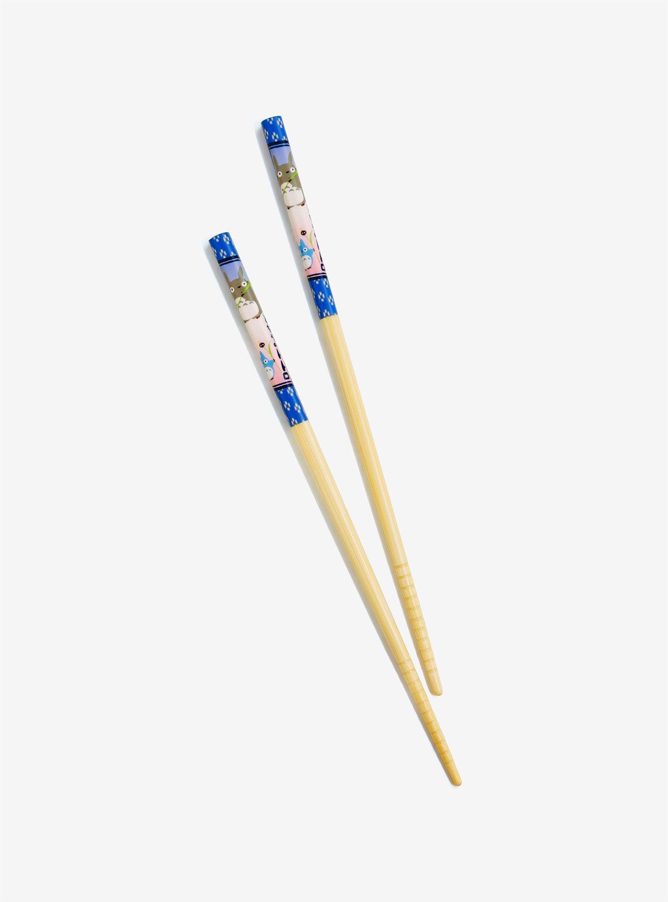 Studio Ghibli My Neighbor Totoro Blue Bamboo Chopsticks, , alternate