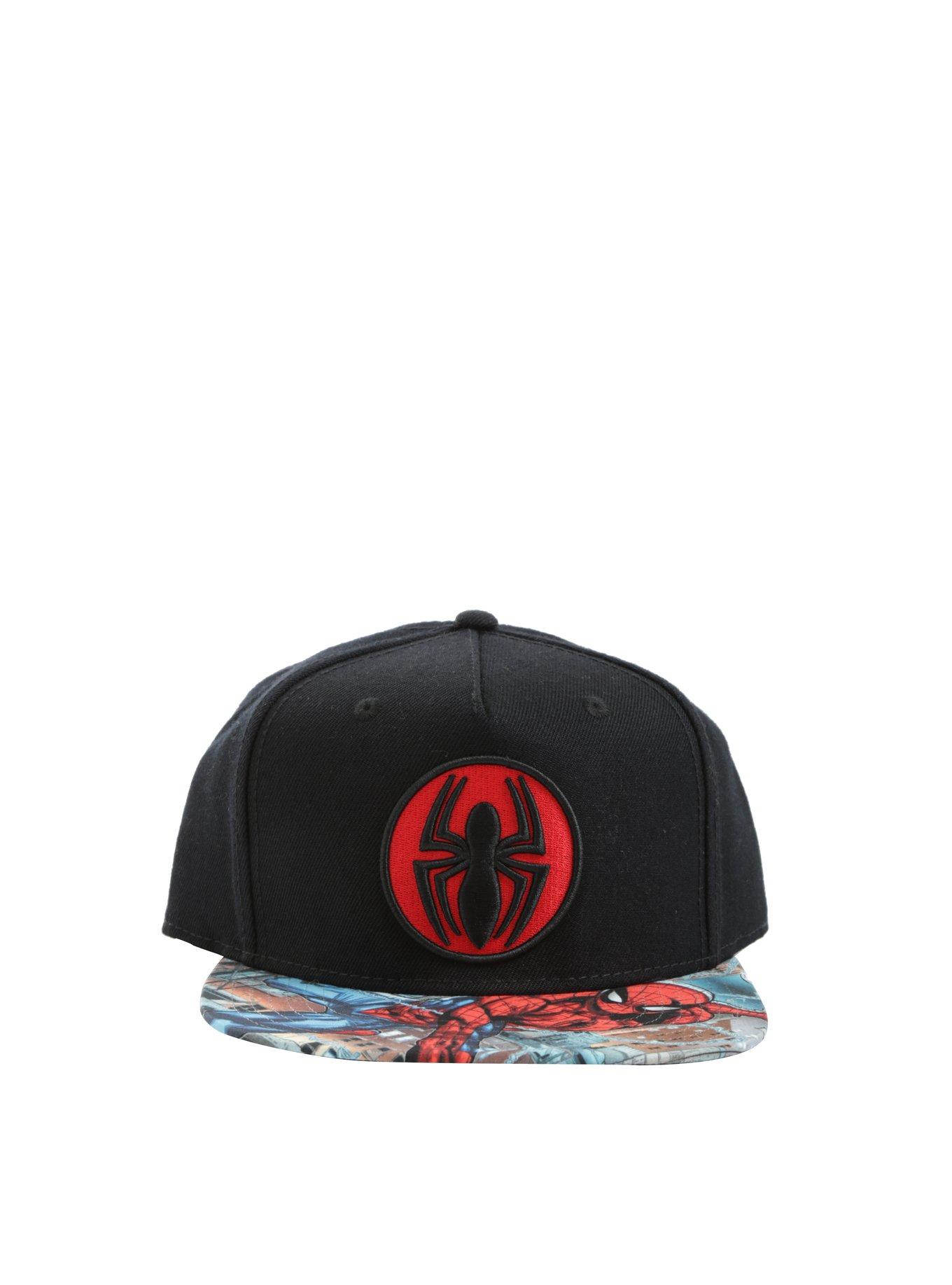 Marvel Spider-Man Spider Patch Sublimation Bill Snapback Hat, , alternate