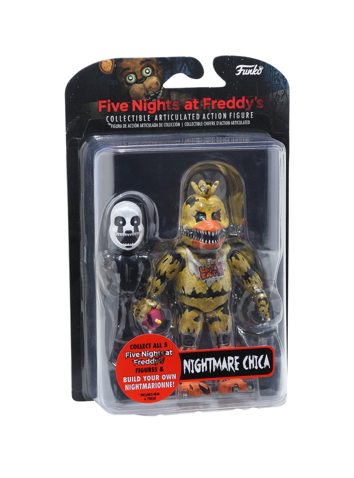 Funko Five Nights BAF Series Nightmare Chica FNAF Figure HEAD/TORSO PART  ONLY