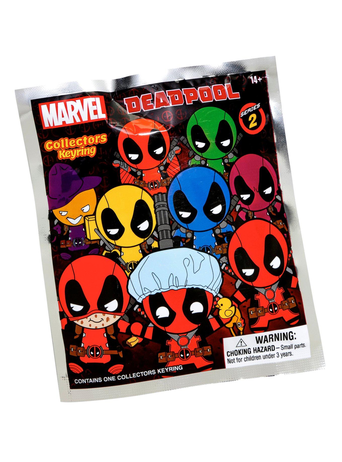 Marvel Deadpool Series 2 Key Chain Blind Bag Figure, , alternate