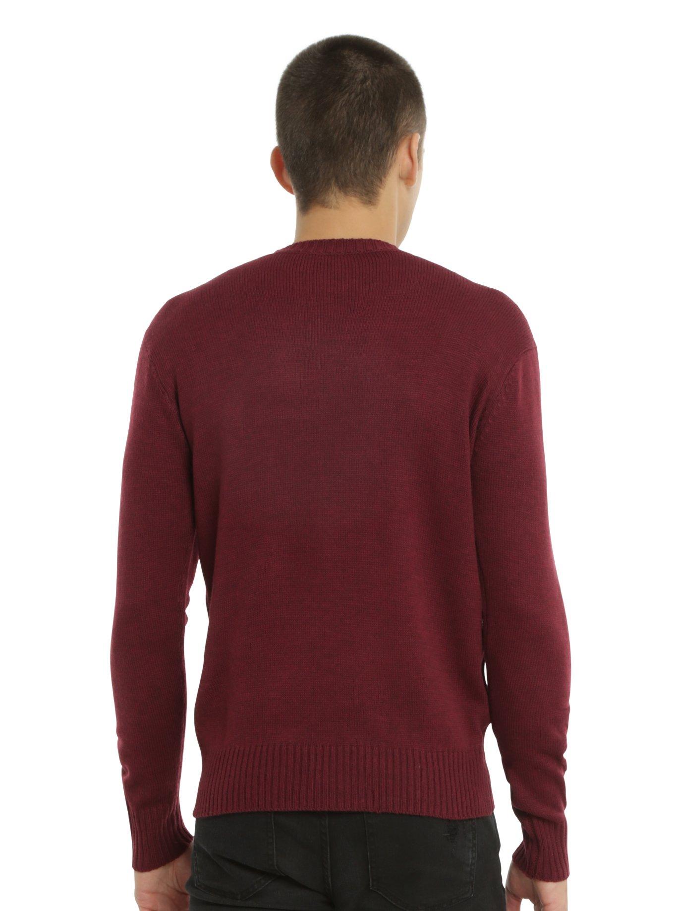 Harry Potter Ron Weasley Intarsia Pullover Sweater, , alternate