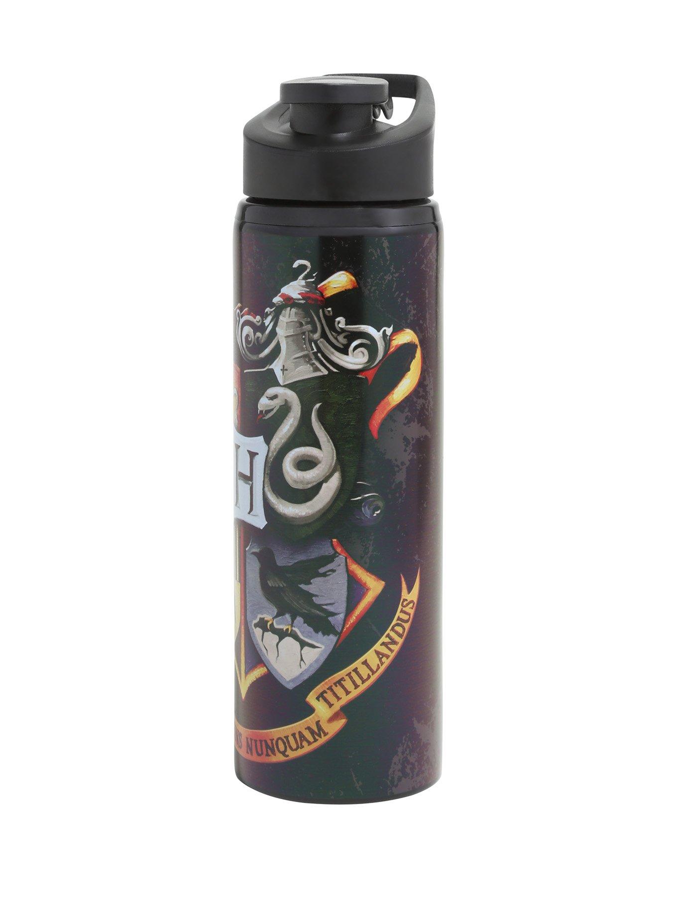 Harry Potter Hogwarts Crest Stainless Steel Water Bottle, , alternate