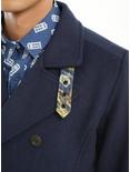 Doctor Who Embroidered TARDIS Guys Peacoat, , alternate
