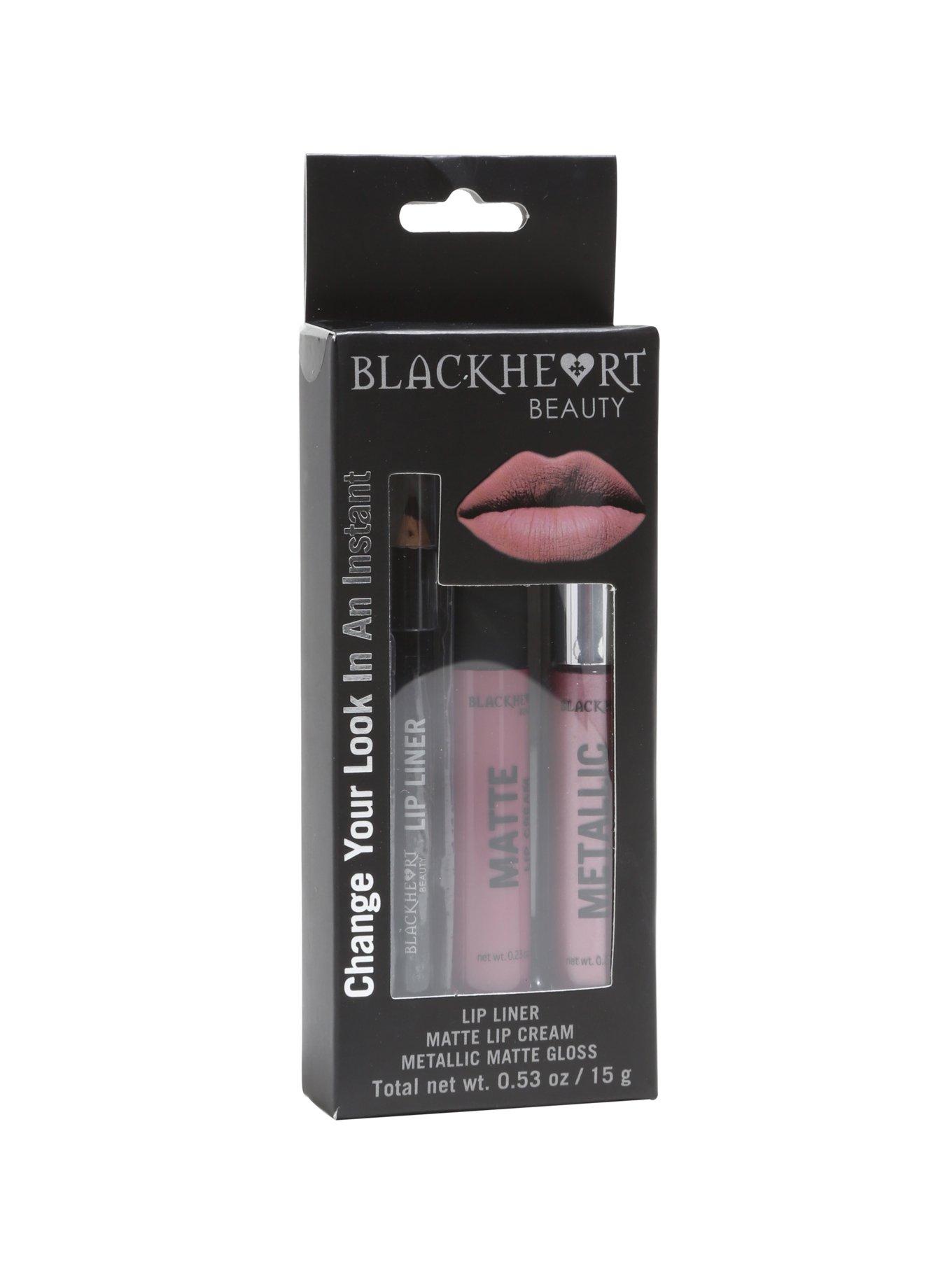 Blackheart Fallen Petal Lip Kit, , alternate