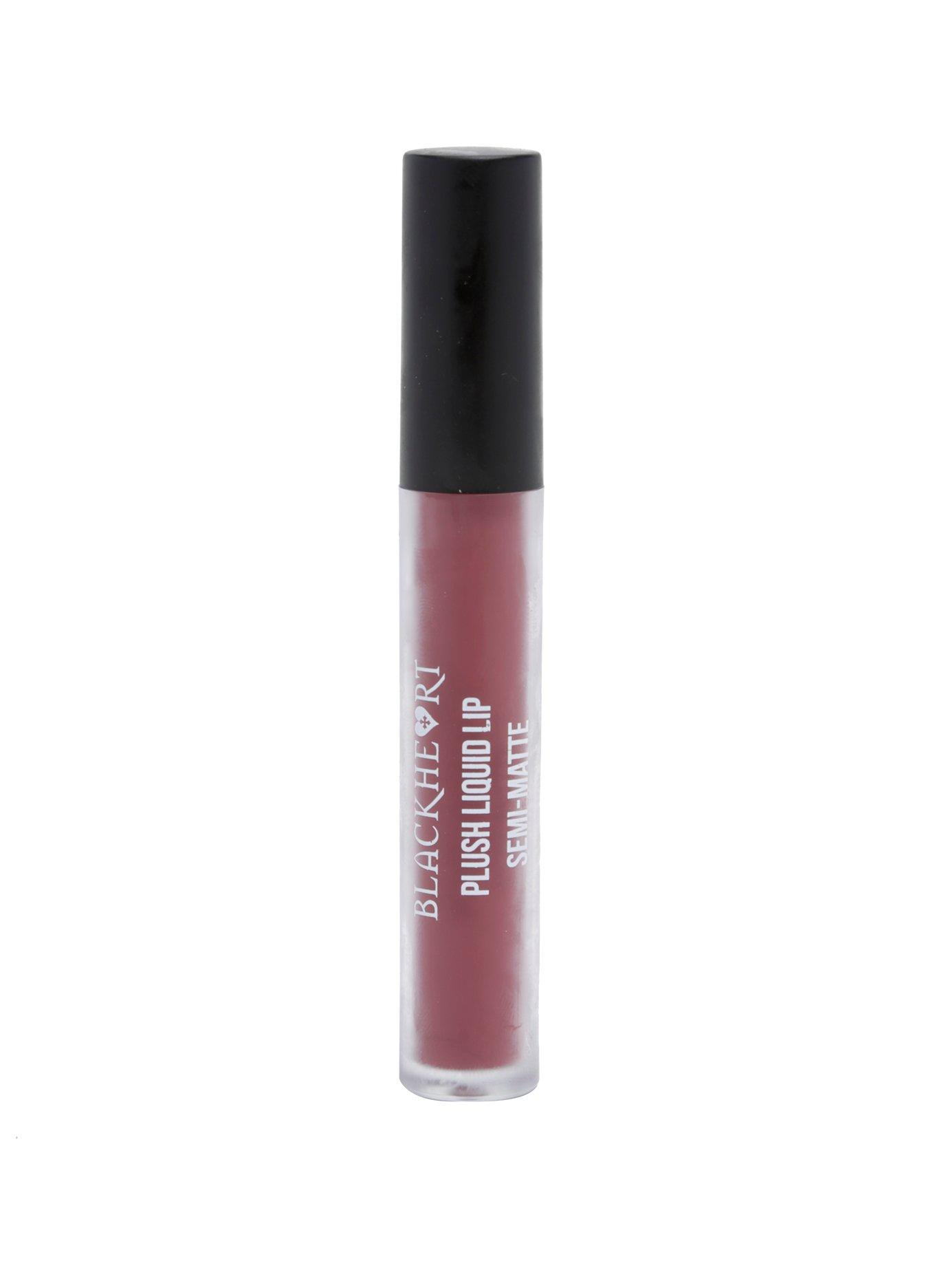 Blackheart Beauty Burgundy Semi-Matte Plush Liquid Lip, , alternate