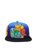Pokemon Starter Pack Snapback Hat, , alternate