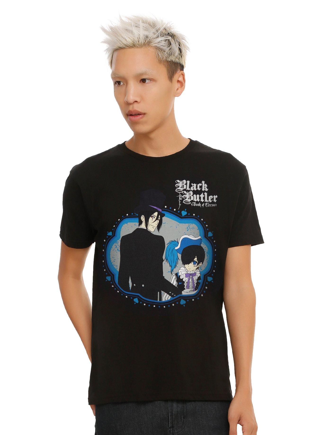 Black Butler: Book Of Circus Sebastian & Ciel T-Shirt, , alternate