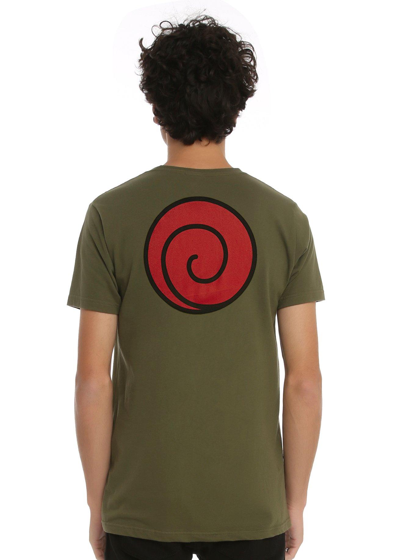 Naruto Shippuden Uzumaki Clan Logo T-Shirt, , alternate