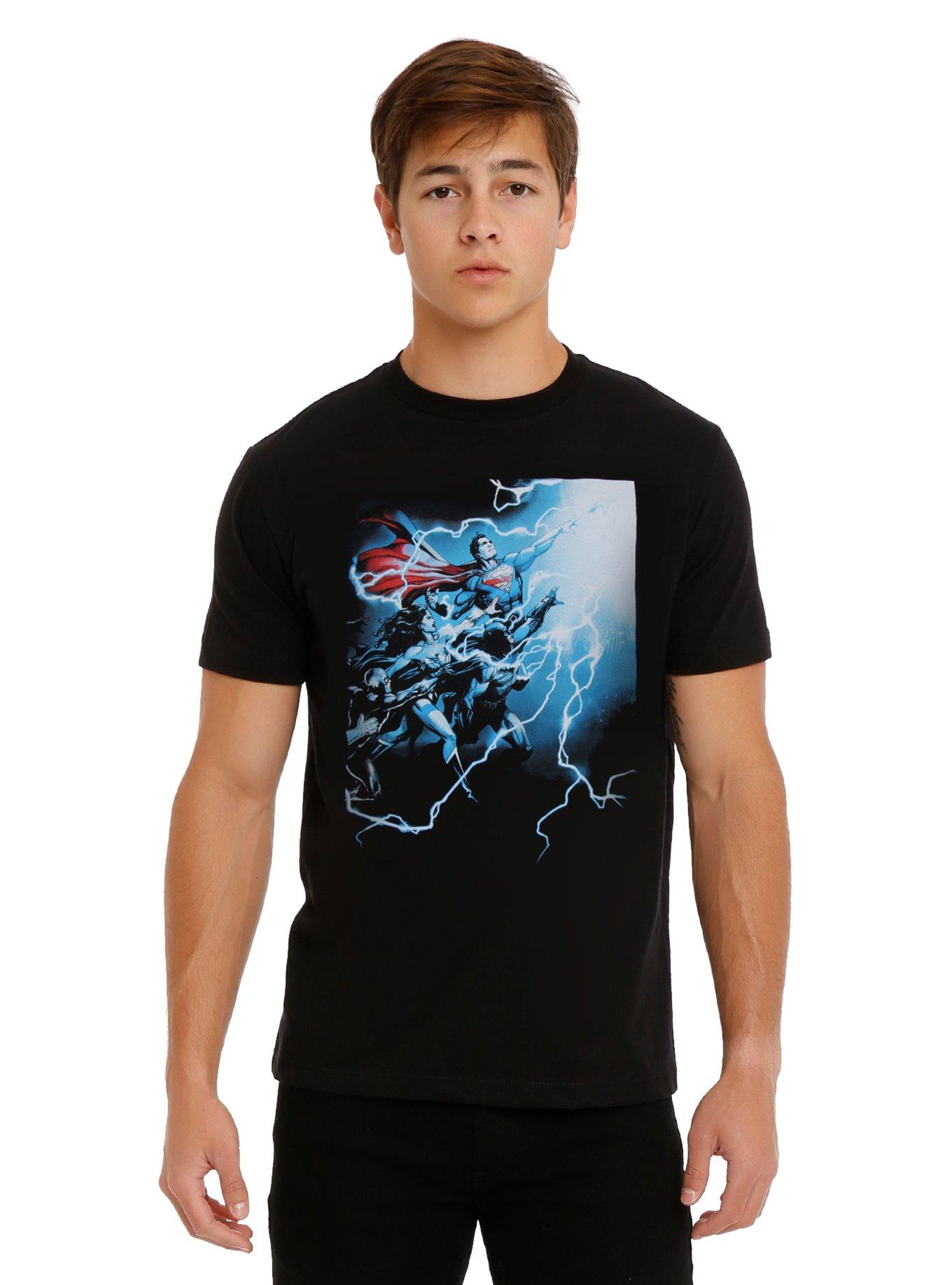 DC Comics DC Universe: Rebirth #1 Cover T-Shirt, , alternate