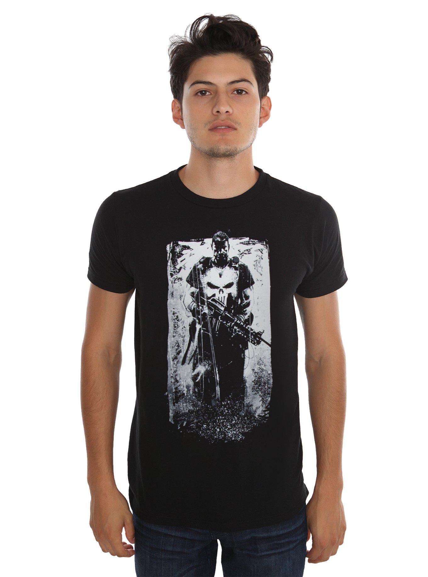 Marvel Punisher Character Bio T-Shirt, , alternate