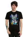 Adventure Time Galactic Laser Cat T-Shirt, , alternate