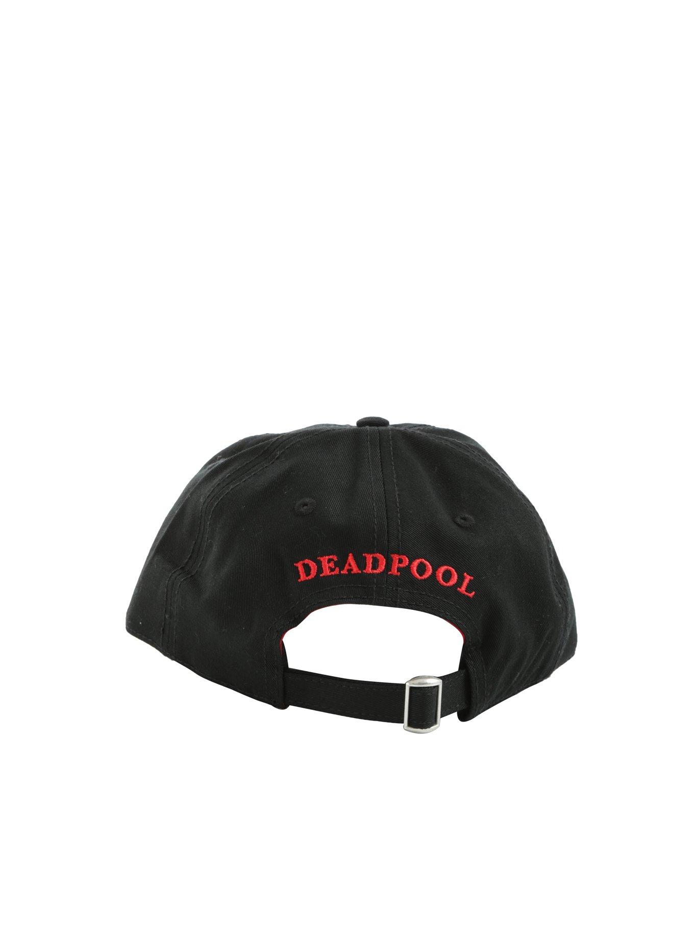 Marvel Deadpool Logo Dad Cap, , alternate