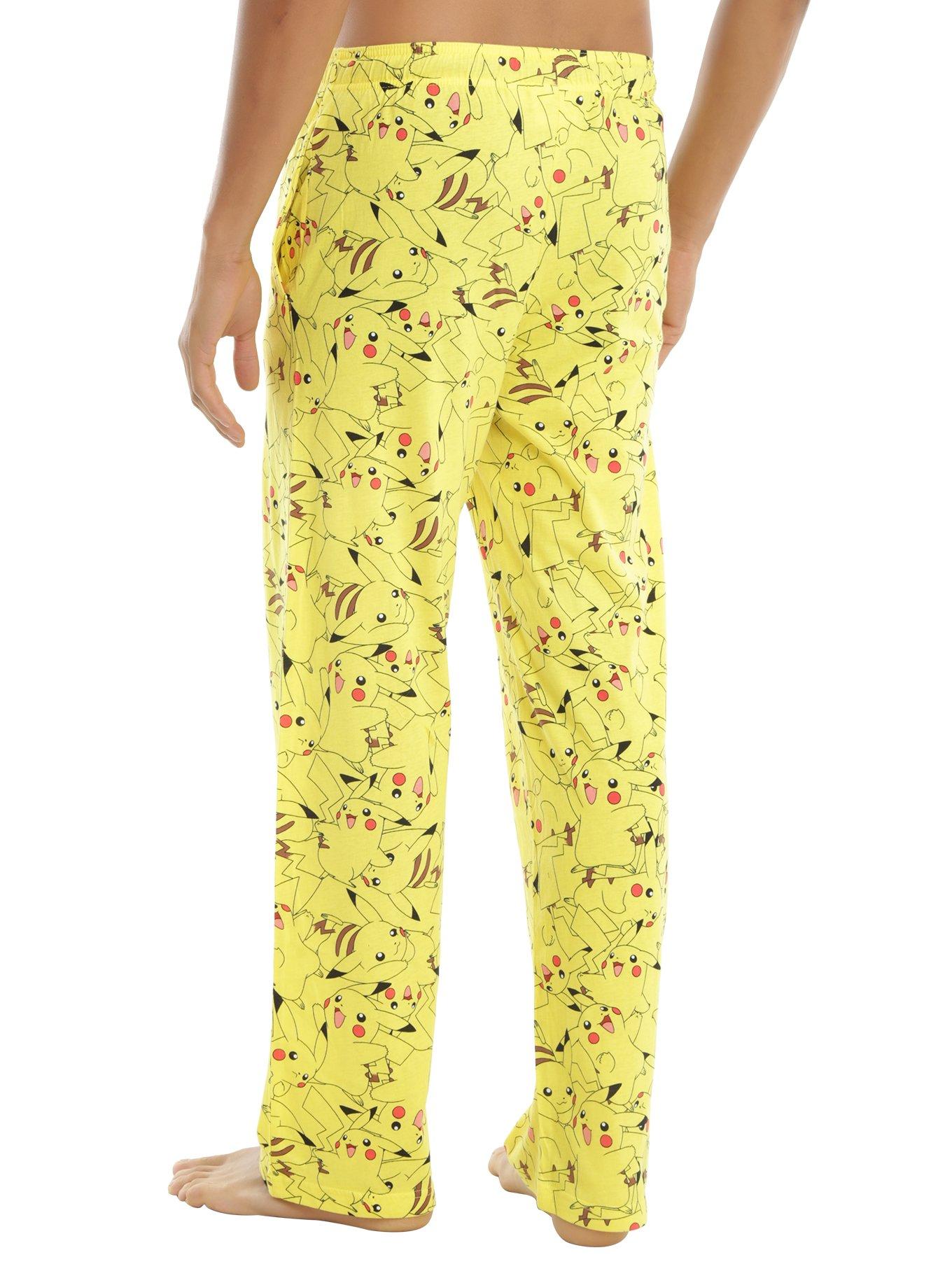 Pokemon Pikachu Guys Pajama Pants, , alternate