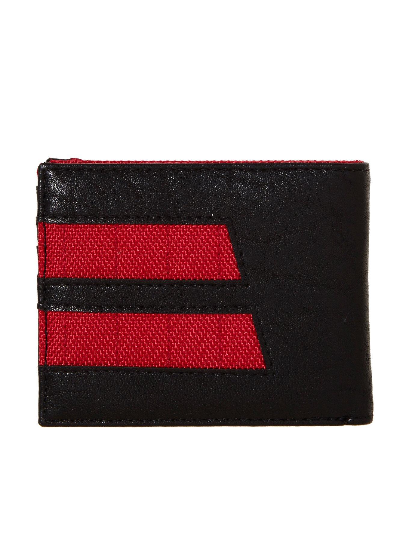 Marvel Deadpool Logo Bi-Fold Wallet, , alternate