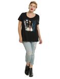 Amy Winehouse Photo Girls T-Shirt Plus Size, , alternate