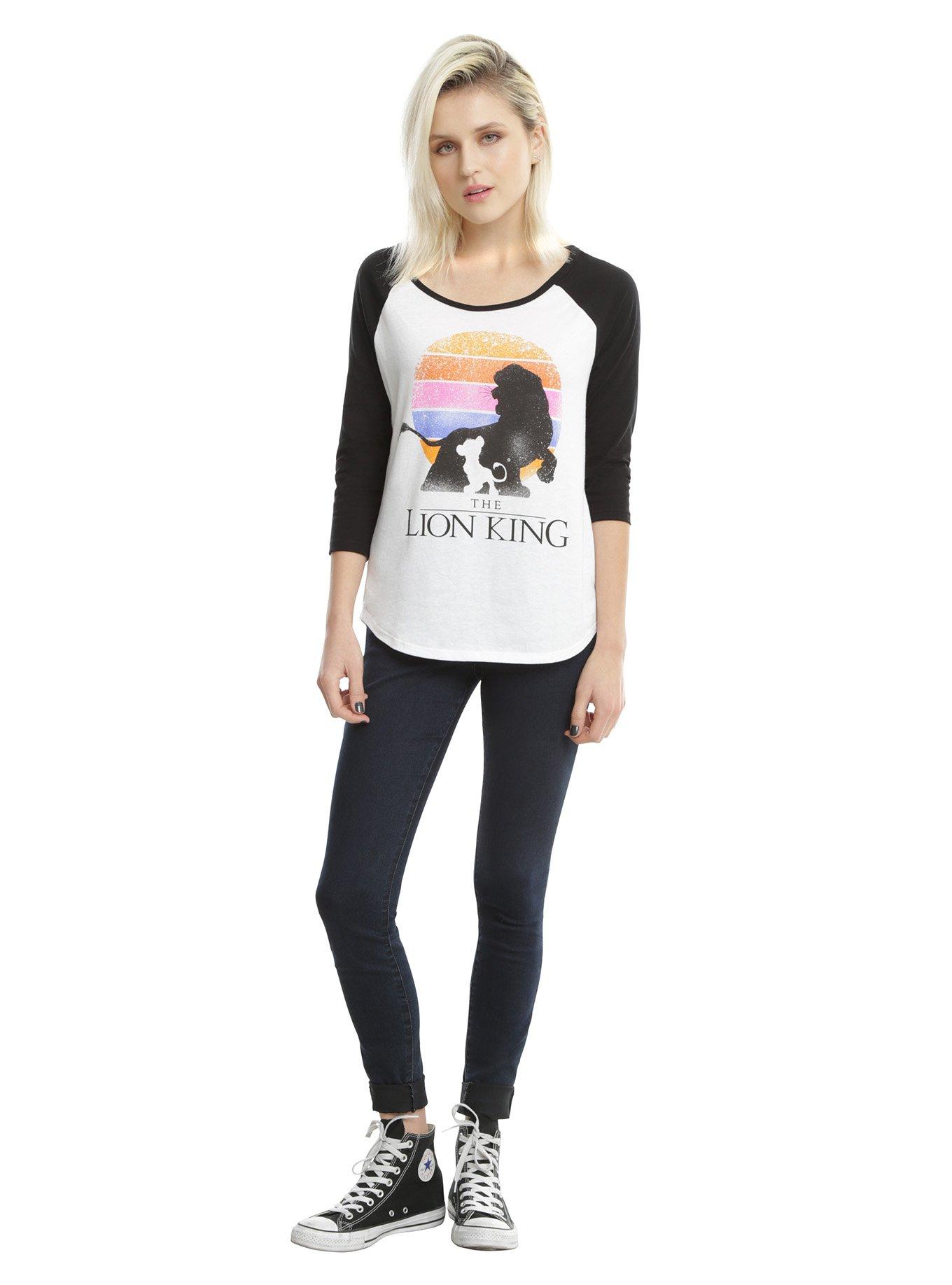 Disney The Lion King Sunset Girls Raglan, , alternate