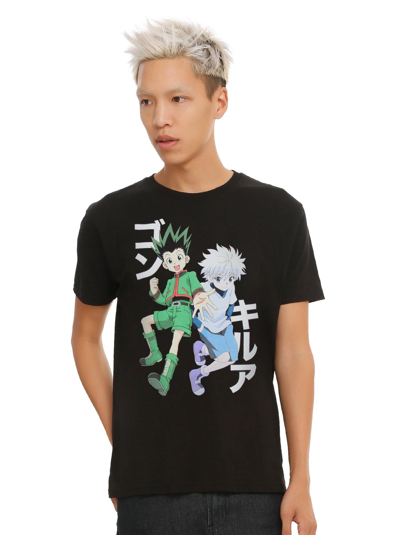 Hunter X Hunter Duo T-Shirt, BLACK, alternate