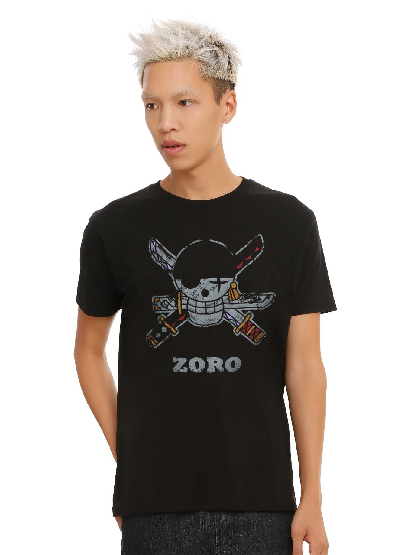 One Piece Zoro Logo T-Shirt, , alternate