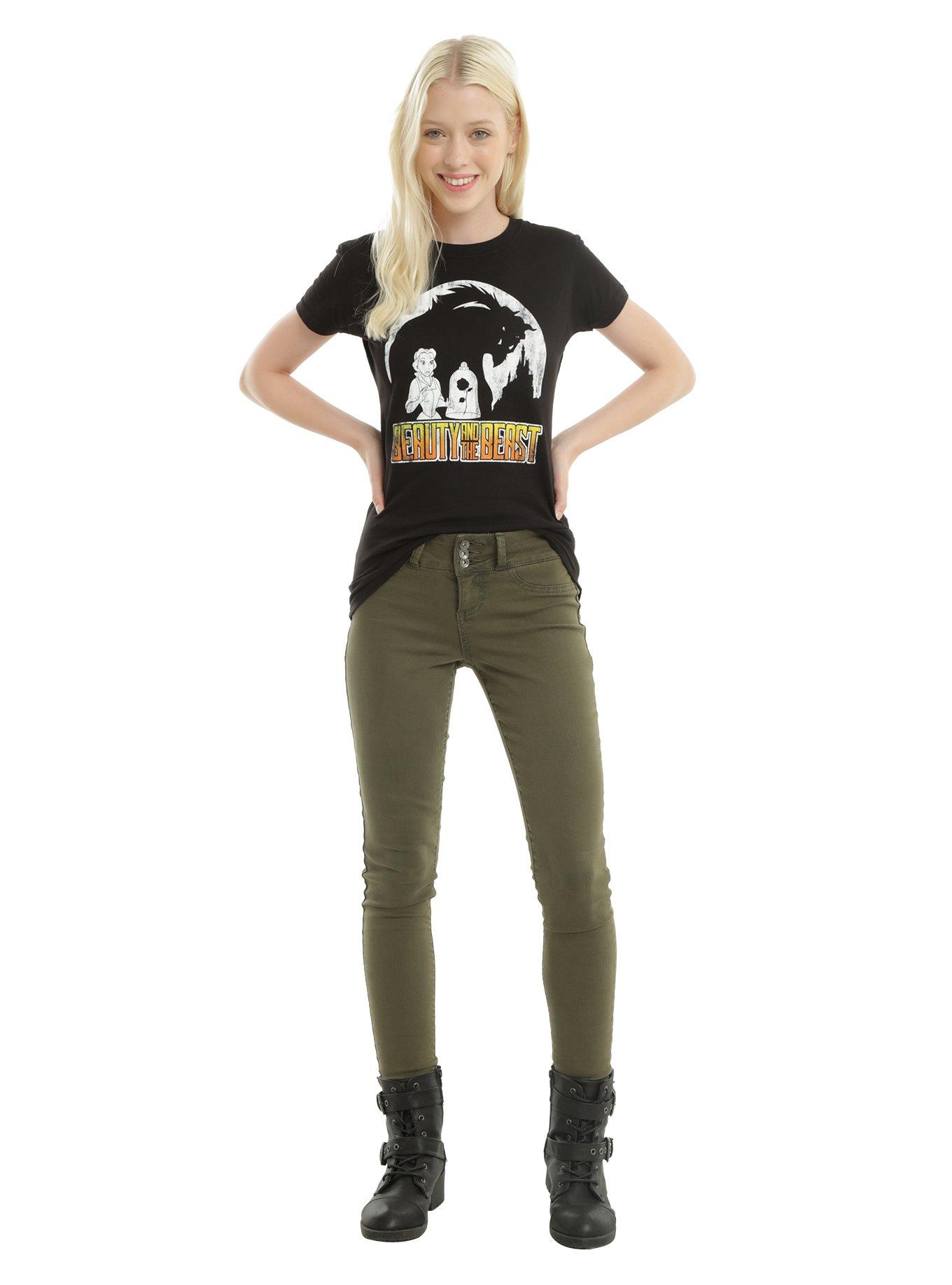 Disney Beauty And The Beast Girls T-Shirt, , alternate