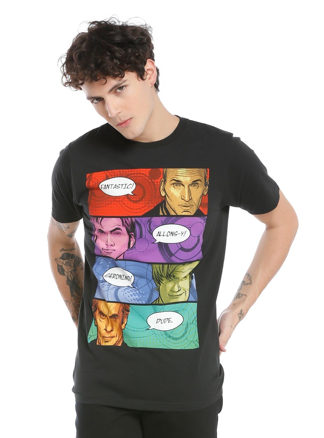 Doctor Who Taglines T-Shirt, , alternate