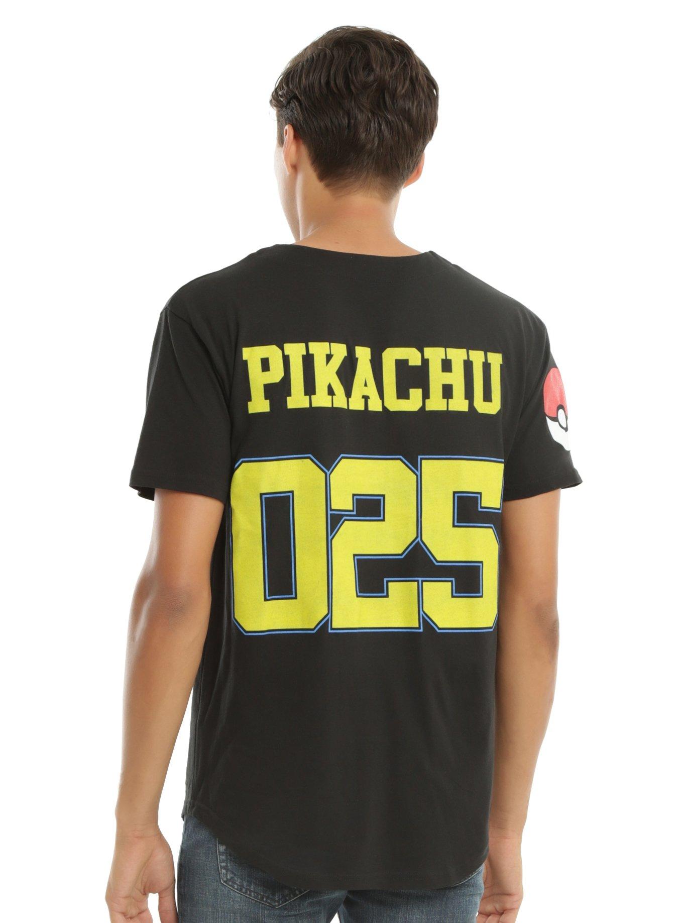 Pokemon Pikachu Baseball Jersey, , alternate