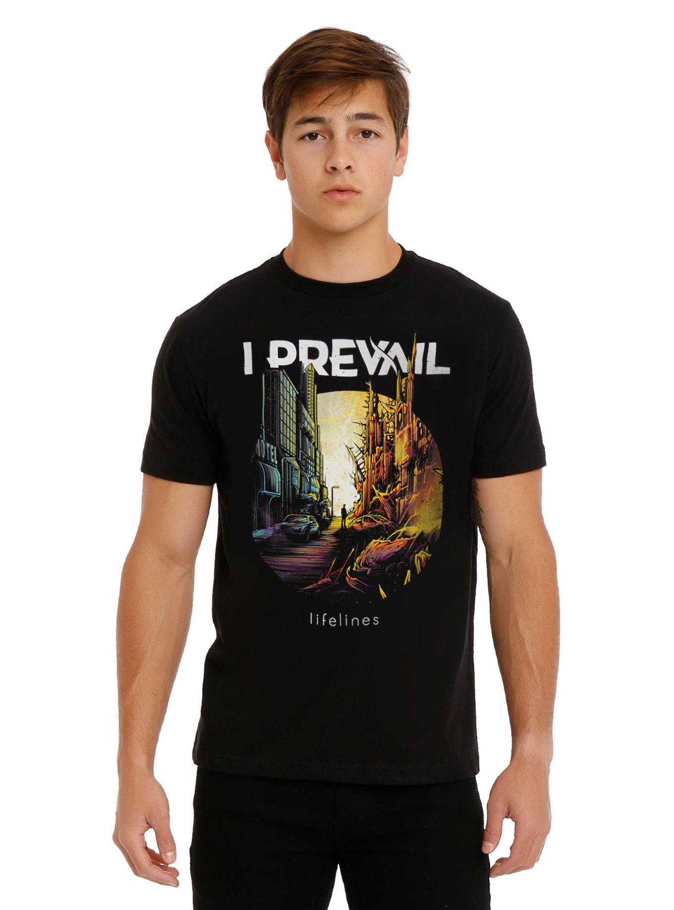 I Prevail Lifelines Cover T-Shirt, , alternate