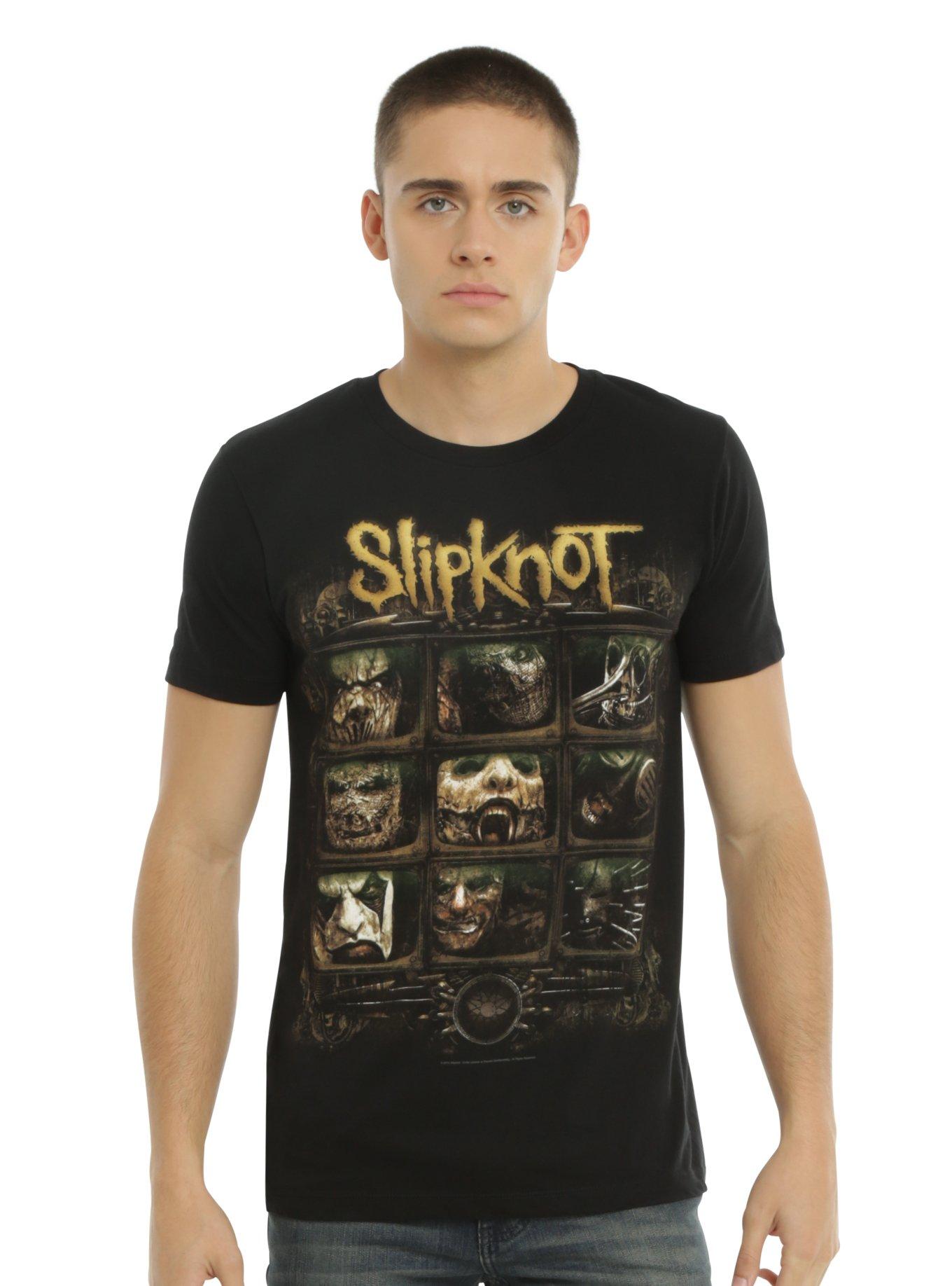 Slipknot Video Screens T-Shirt, , alternate