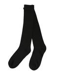 Blackheart Black Knee Socks, , alternate