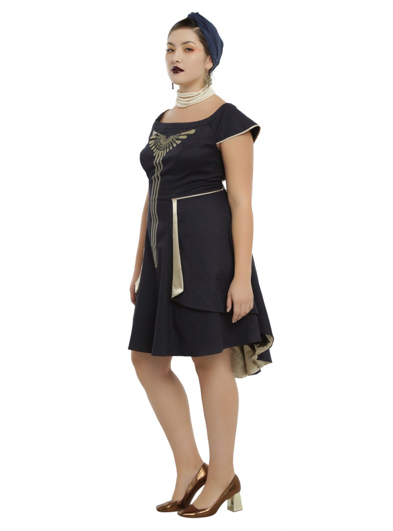 Fantastic Beasts And Where To Find Them Seraphina Dress Plus Size, , alternate