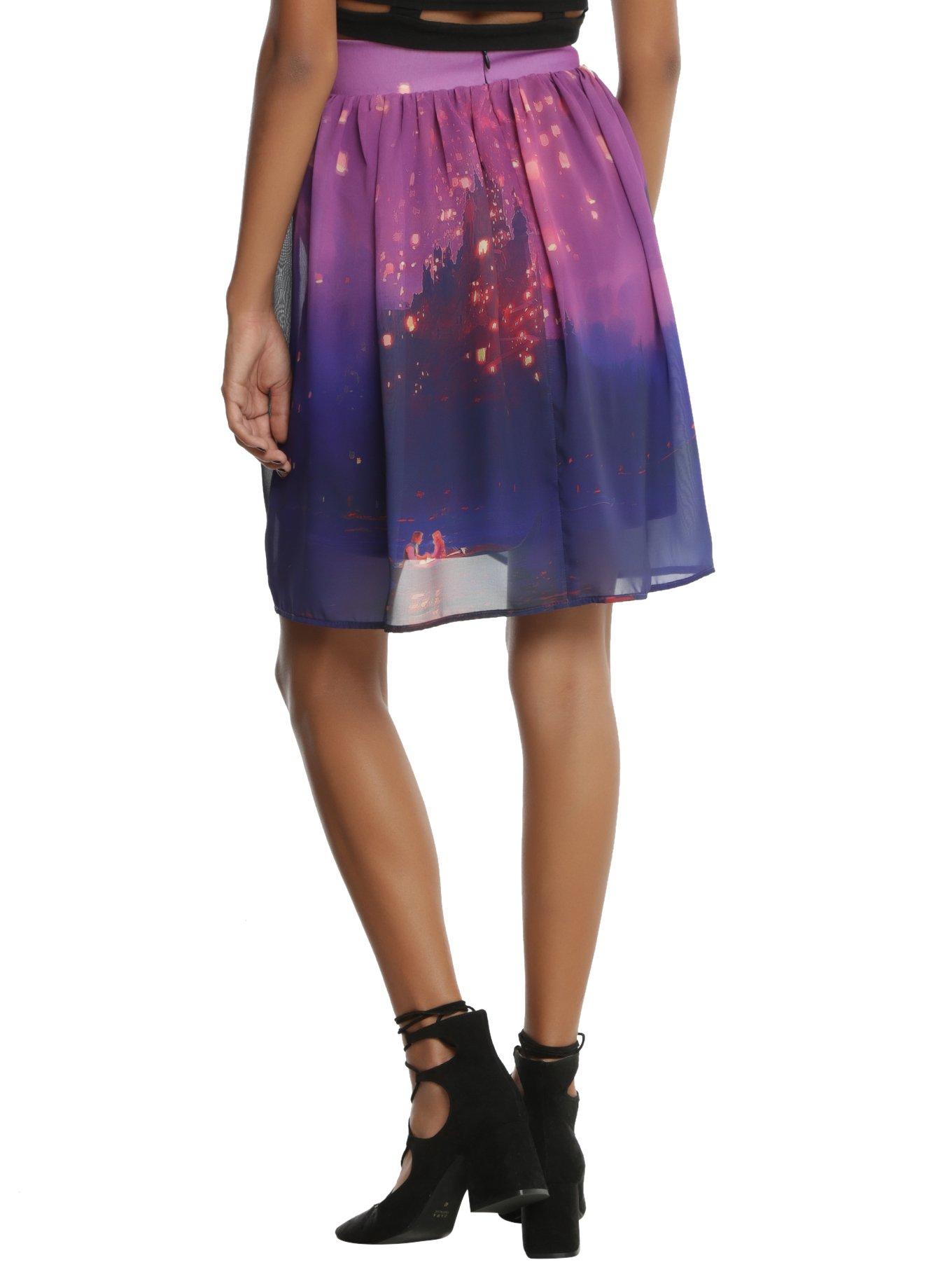 Disney Tangled Lights Chiffon Skirt, , alternate